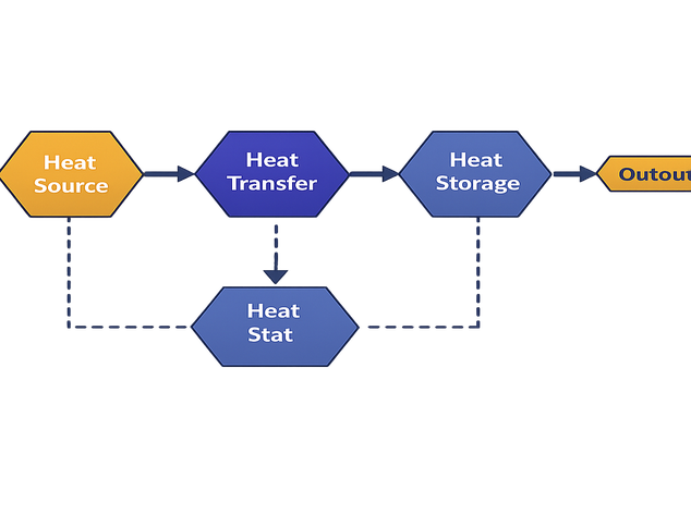 Heat Chart , , , (indigo, slate, gold) Lines: bold clean stroke width, fully transparent